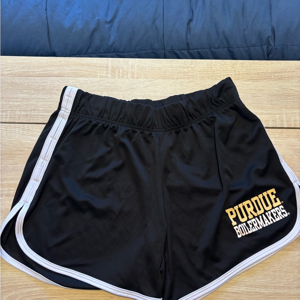 Purdue Women's Black Shorts